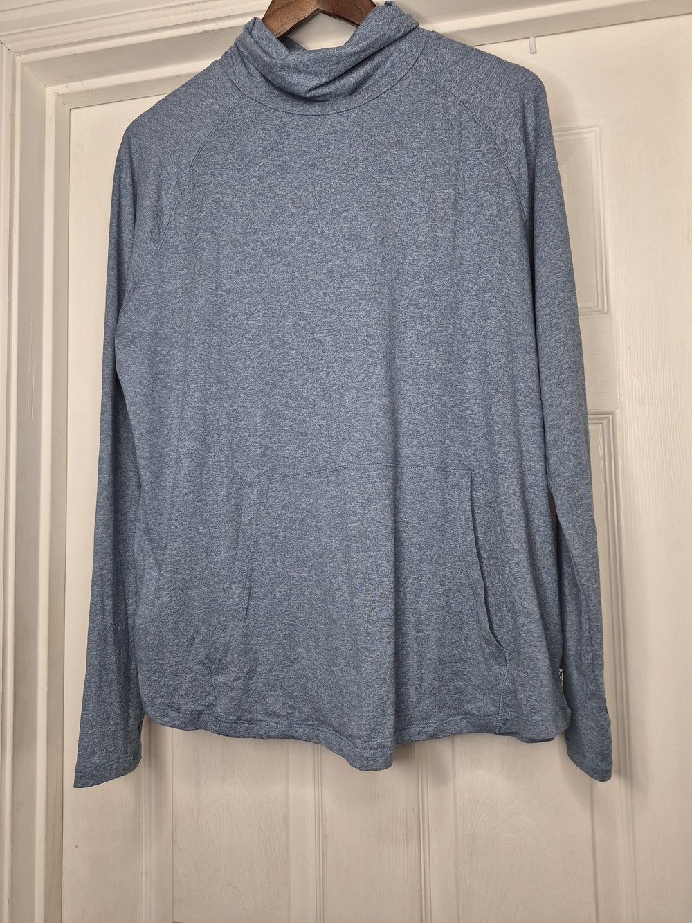 Eddie Bauer Light Blue Women's TurtleNeck Pullover XL